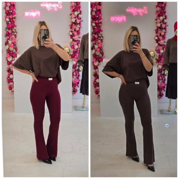 Dzwony bawełniane prążek