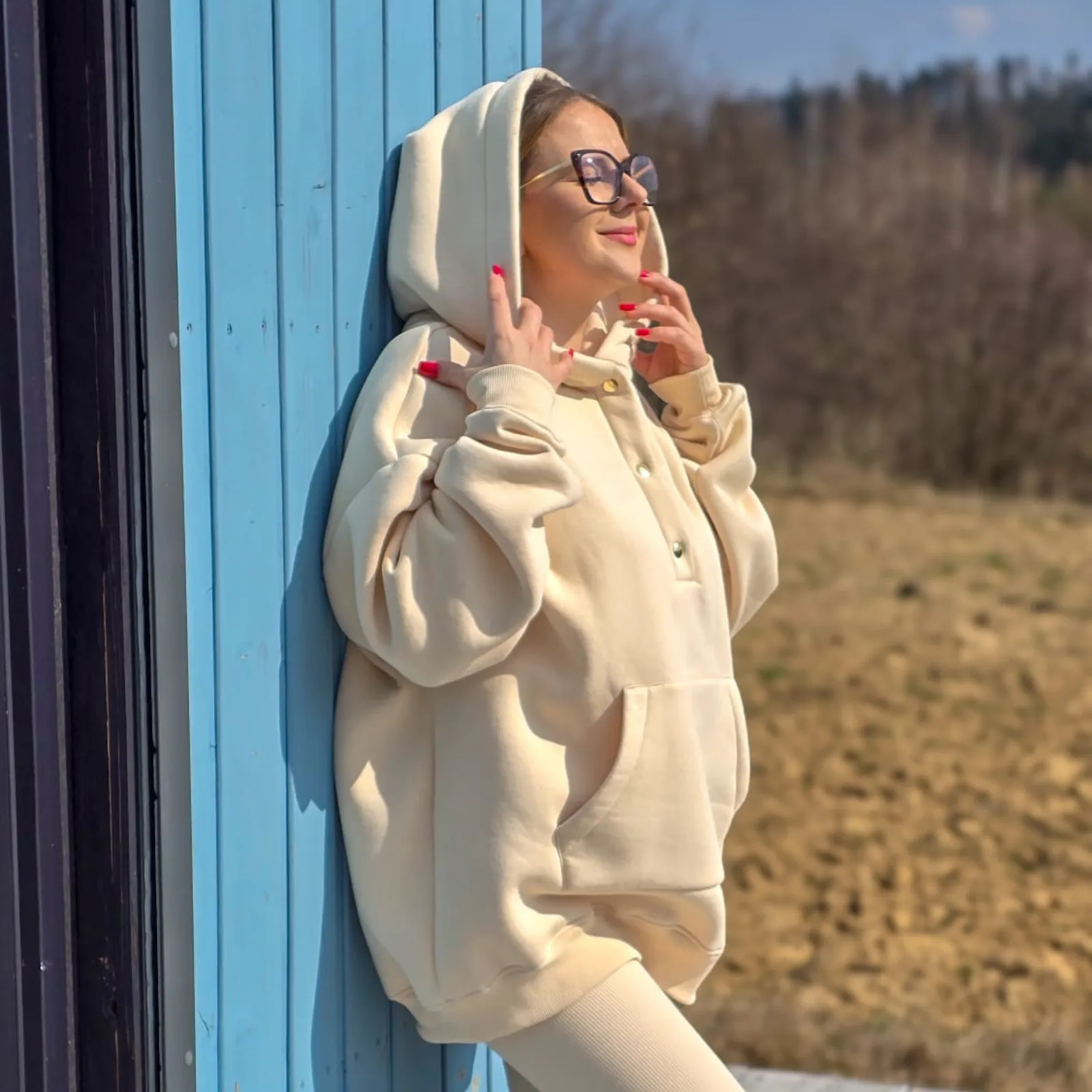 Bluza premium ŚMIETANKA